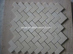 Marble mosaic stone mosaic pattern