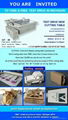 packaging sample small production cutting table 