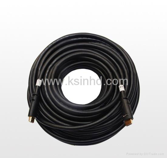 50M Certificated high speed 1.4 extension hdmi cable,1600P,3D,4K 2