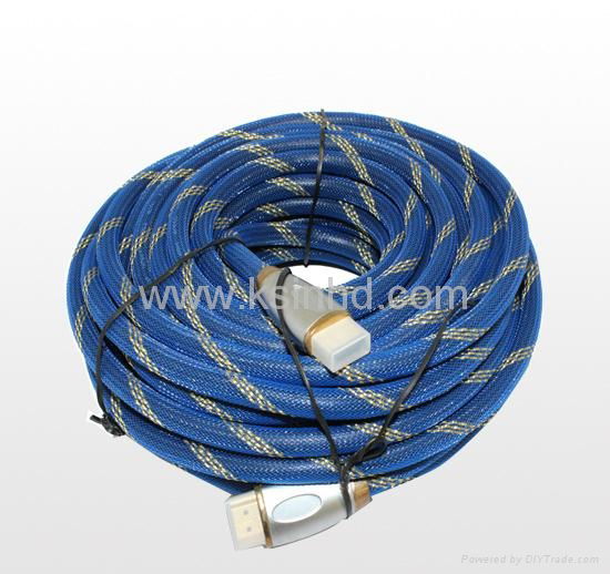 50M Certificated high speed 1.4 extension hdmi cable,1600P,3D,4K 4