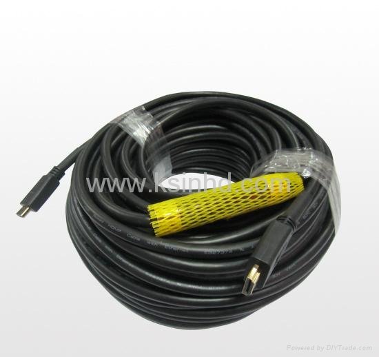 Cheap OEM 30M High Speed 1080P 3D with ethernet HDMI Cable 