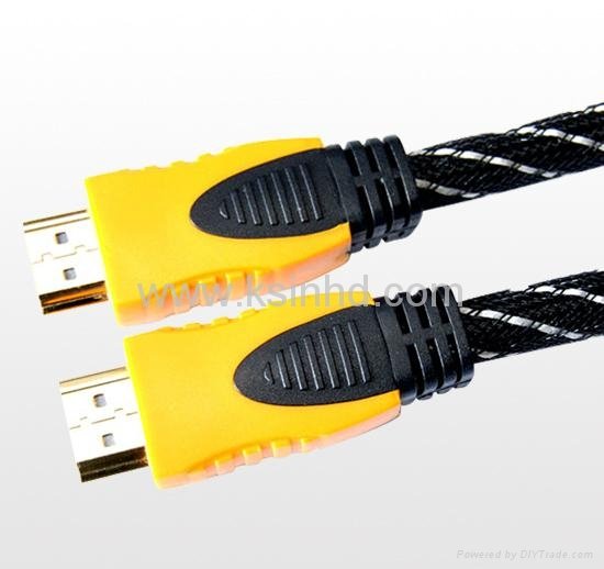 HDMI cables 1.4 1080p High Speed with Ethernet Gold plated Support 3D,1080p 3