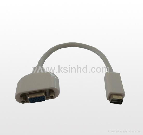 mini dvi to vga adapter cable,RoHS, CE, and FCC Compliant  5