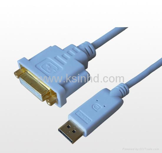 DP to DVI cable 