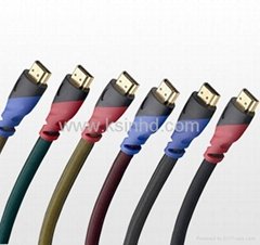 Advanced braid hdmi cable 1.4V hdmi cable+ethernet+3D 