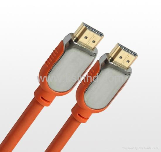 Advanced braid hdmi cable 1.4V hdmi cable+ethernet+3D  4