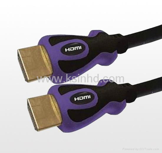 Advanced braid hdmi cable 1.4V hdmi cable+ethernet+3D  5