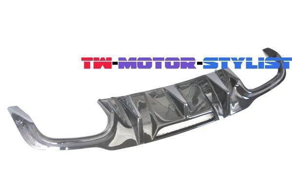 BENZ W204 AMG Full Carbon Rear Diffuser - TMS Exclusive Style 3