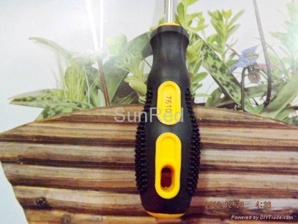 rubber handle 45# steel 3*150mm Phillips magnteic high quality screwdriver  3