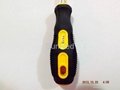 SunRed wholesale rubber handle 5*150mm 45# steel Magnetic Slotted Screwdriver  2