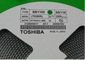 肖特基二极管 SS110 TOSHIBA/VISHAY SMA 1