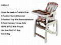 china baby high chair of multi-function style