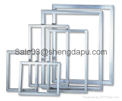 Fine aluminum screen printing frame with printing mesh 2