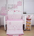 2013 new style  baby bedding set 100% cotton KLF 396 1