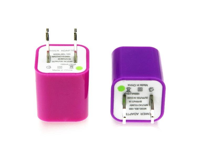 UC0021 super quality and hot sales for apple iphone 5 travel USB charge 4