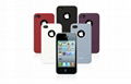 aluminum protective and plastic cover case for iphone 4/4S   4