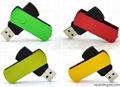 OEM Leather Colorful USB Flash Drive