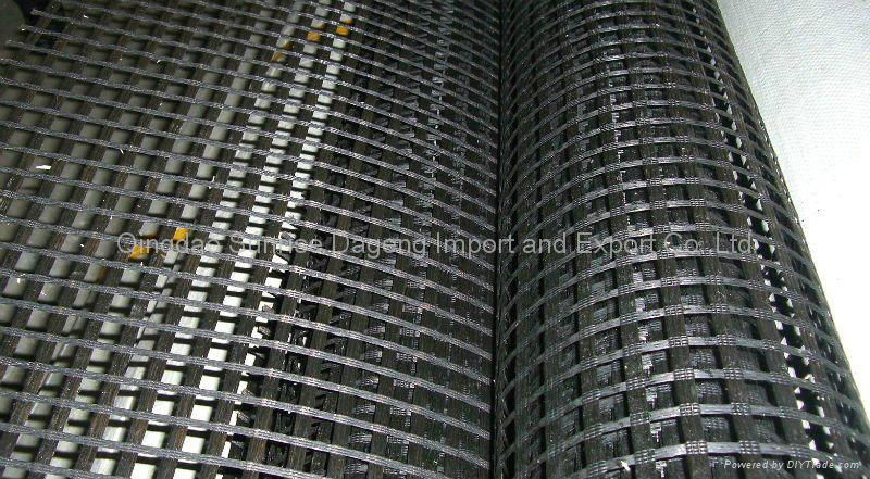 High Tensile Strength Fiberglass Geogrid 3