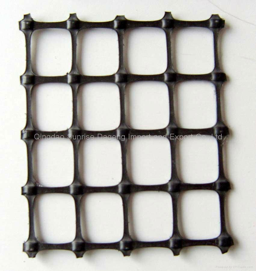 High Tensile Strength Plastic Geogrid 4