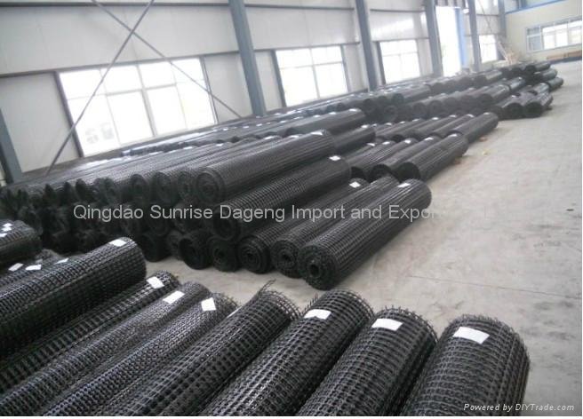 biaxial geogrid is made of high polymer