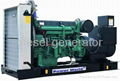 50hz~60hz 1500rpm air  Water Cooled Open Type POWER WORLD-VOLVO Diesel Generator