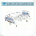 HOT Sale!! two Functions manual medical bed for hospital 2cranks manual hospital