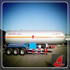 52000L LPG tanker semi trailer