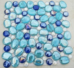 peddle mosaic swimming pool tile