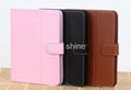 Universal 7 inch Tablet Leather Flip Case Cover 7inch PC Tablet Leather Case 2