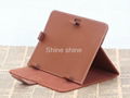 Universal 7 inch Tablet Leather Flip Case Cover 7inch PC Tablet Leather Case 3