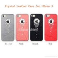 New Bling crystal case for iphone 5" case luxury - Factory price 