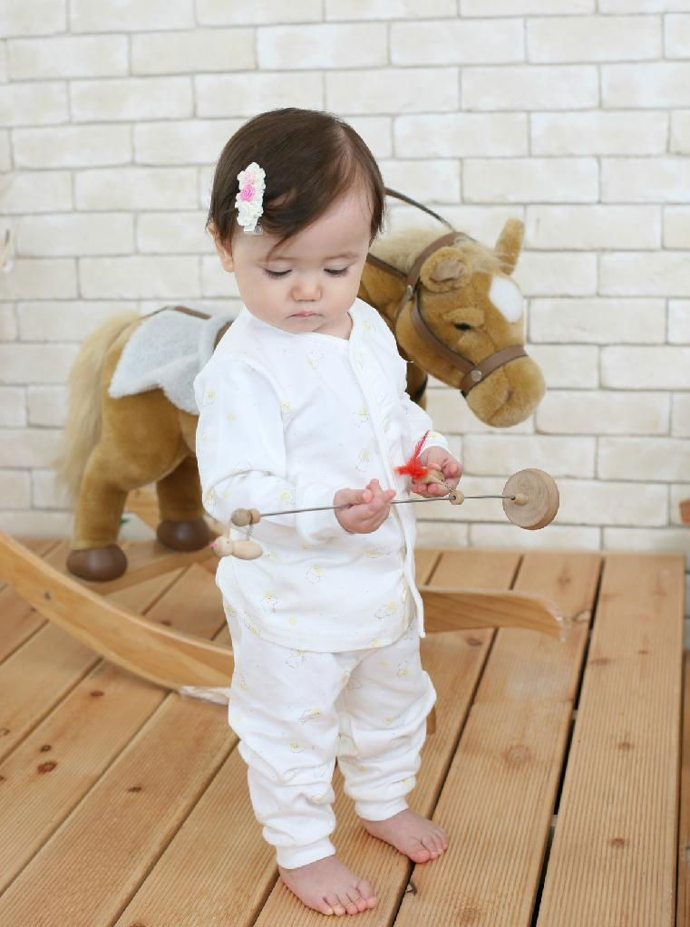 Organic Cotton Lamb Sleepwear Pajama Set 3