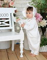 Organic Cotton Frilly Romper 3