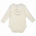 Organic Cotton Big Lamb Bodysuit