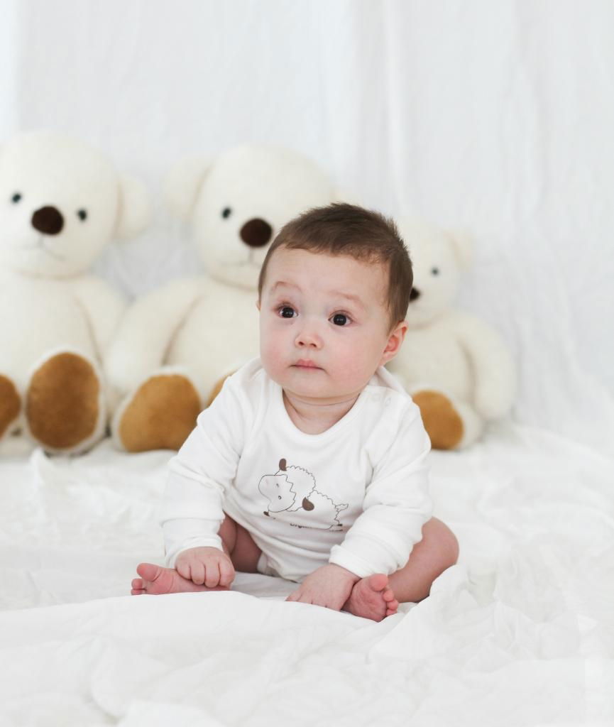 Organic Cotton Big Lamb Bodysuit 2