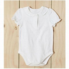 Organic Cotton Frilly Bodysuit