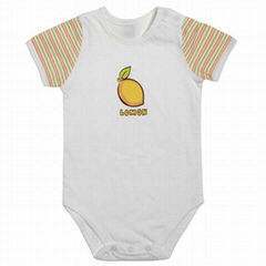 Organic Cotton Lemon Bodysuit