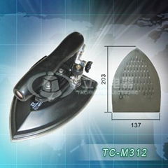 TC-M312steam iron with double barrels