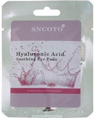 hyaluronic acid smoothing eye pads