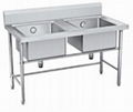 Industrial Stainless Steel Kitchen Sink 1