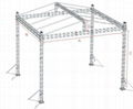 4 Pillars truss system with roof