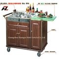 Europe Style Kitchen Cooking Carts -Kitchen  Flambe Trolley For Hotel   