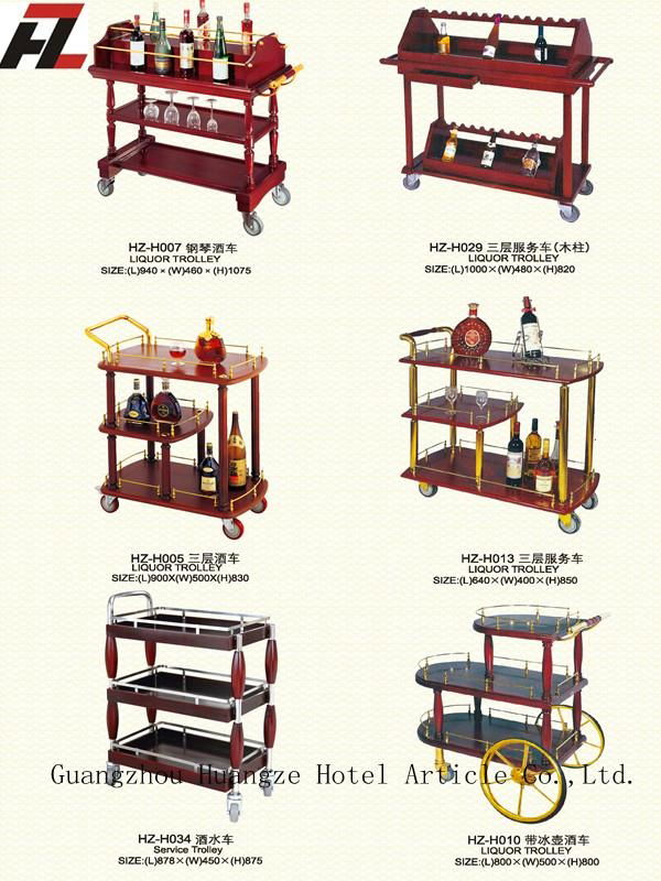 Hotel Classic Beverage Carts-Wine Cart 5