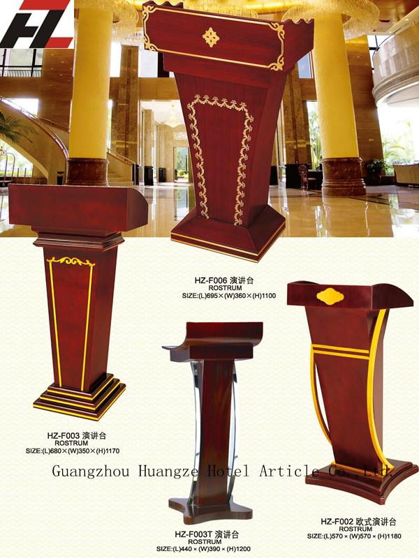 Europe Style Stand Up Rostrum-Lectern Podium  4