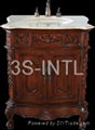 Antique Solid Wood Bathroom Furniture