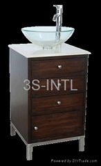 modern bath cabinet