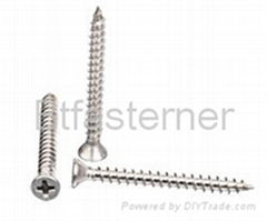 Chipboard screw