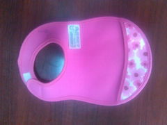 Neoprene baby bibs with velcro byby towel  infant wipe