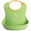 Cute Neoprene baby bibs  towel  infant wipe 1