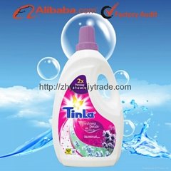 Tinla liquid laundry detergent fresh petals smell
